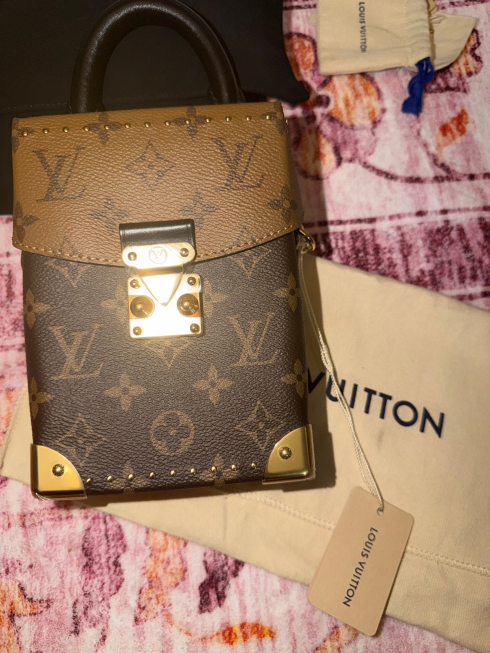 Louis Vuitton camera box  Monogram Mini Trunk Crossbody Bag - Picture 8 of 15